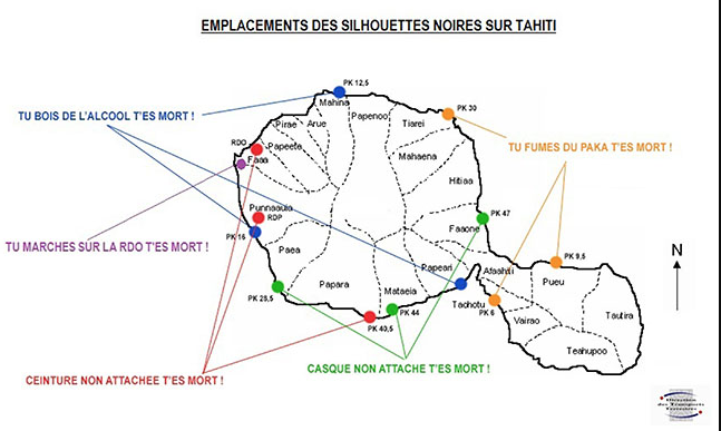 Sécurité routière : opération silhouettes noires