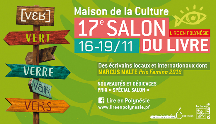 Le 17 ème salon du livre de Tahiti approche