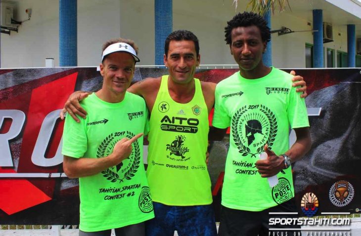 Le trio gagnant était composé d'athlètes confirmés