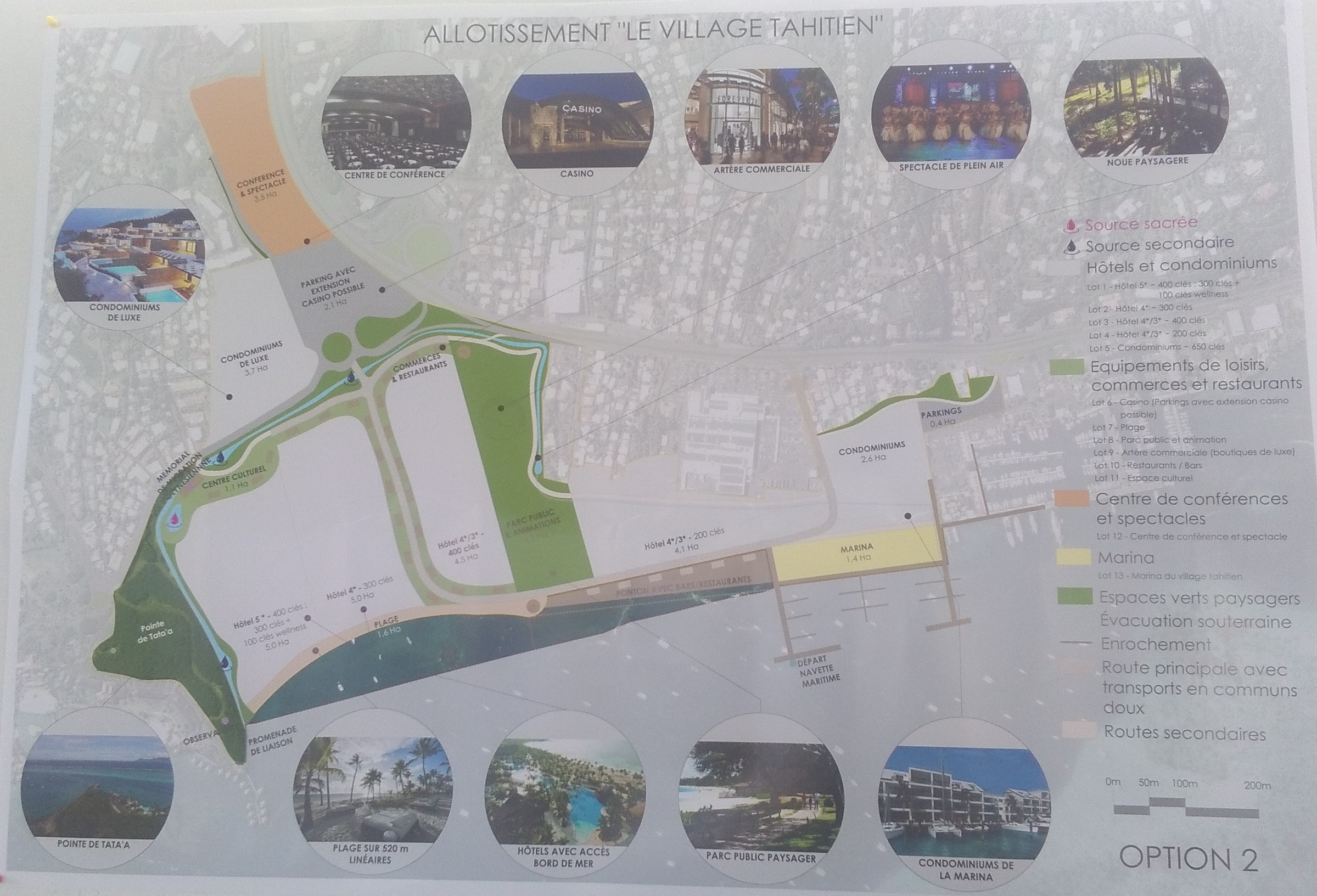 Le projet du Tahitian Village