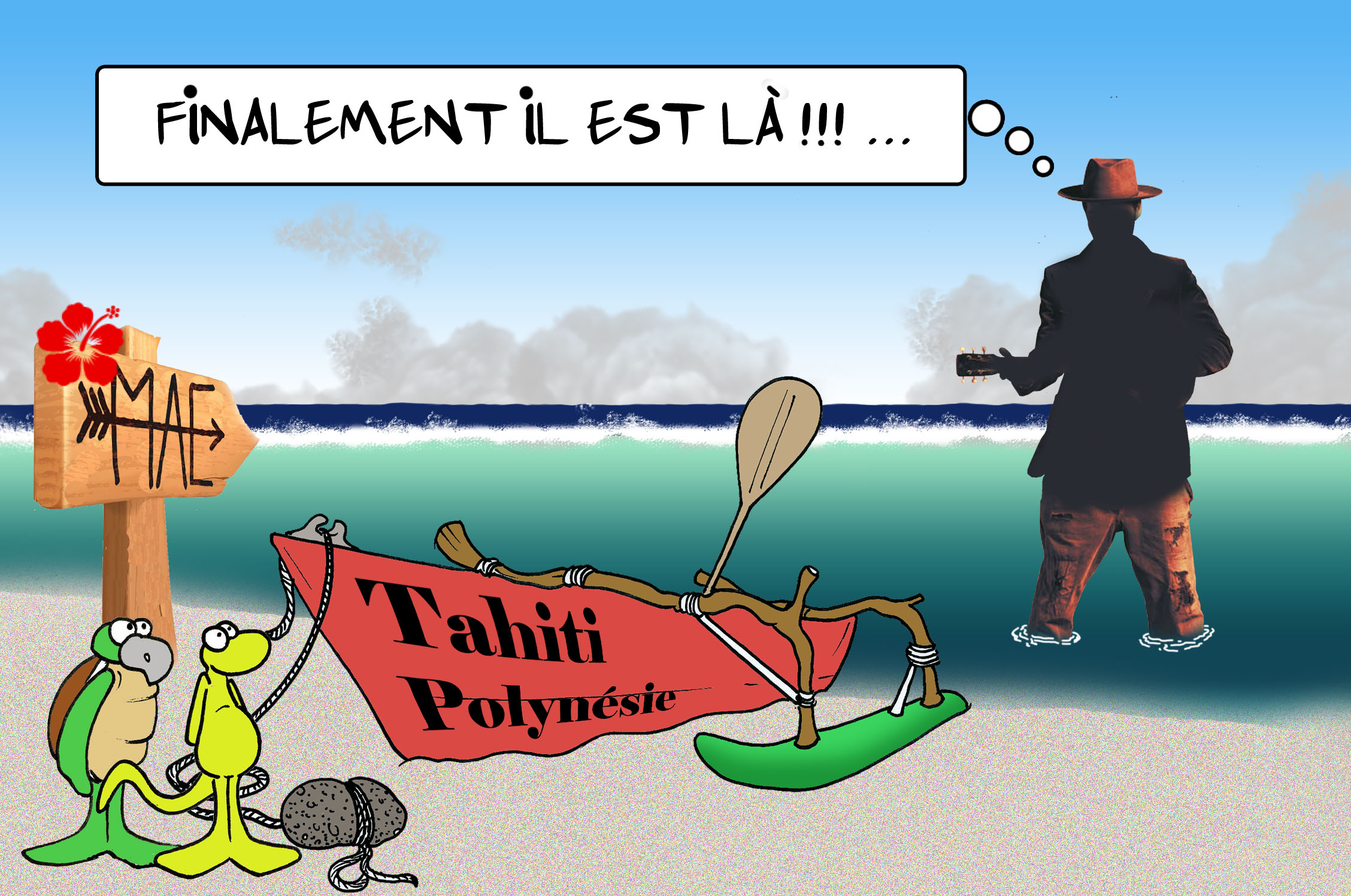 " Maé, le Bonheur " vu par Munoz