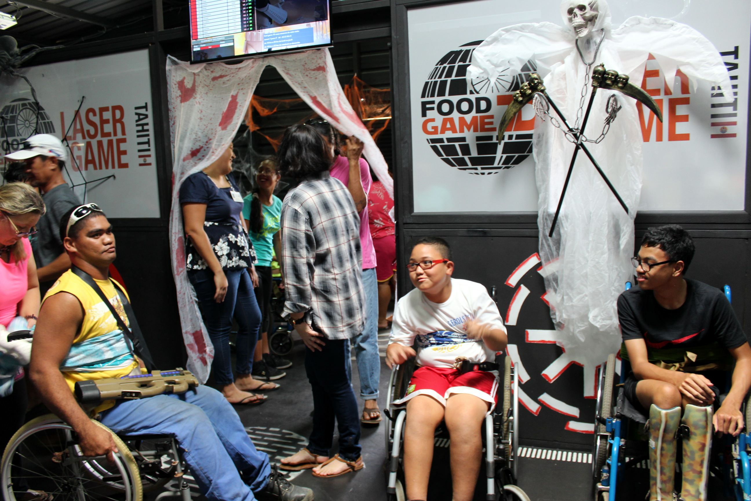 Les enfants de la Frat' ont découvert le Laser Game