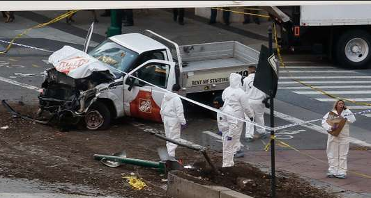 New York: huit morts dans un "acte terroriste" à Manhattan
