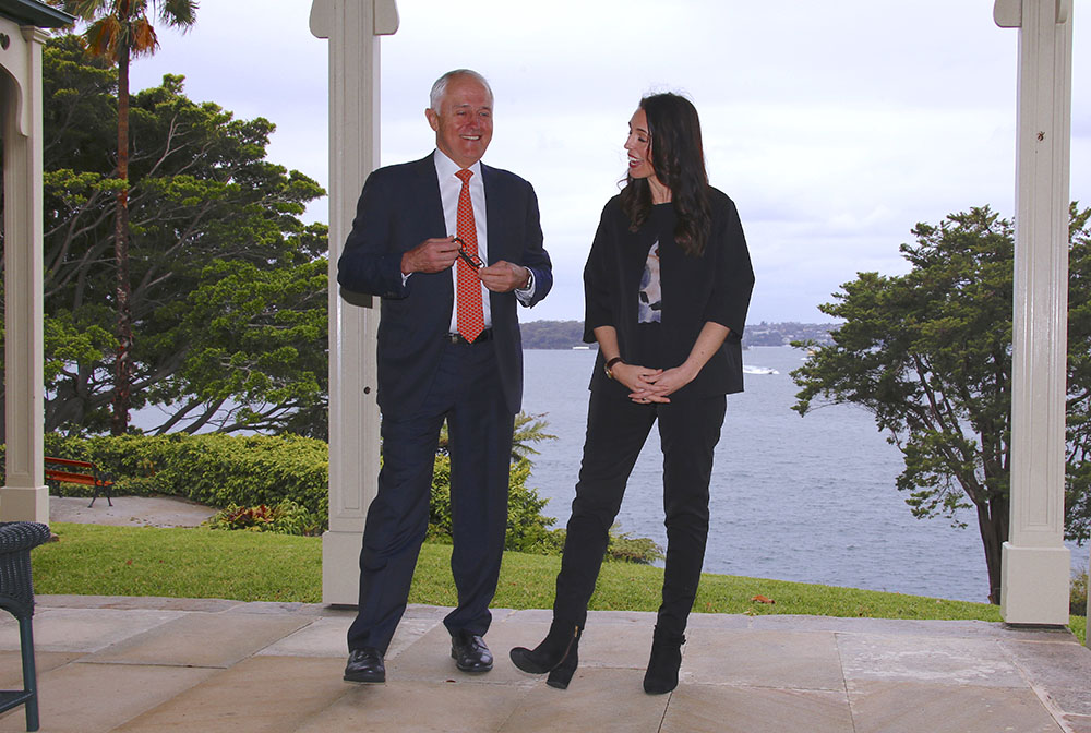 M. Turnbull a rencontré dimanche Mme Ardern pour la première fois.