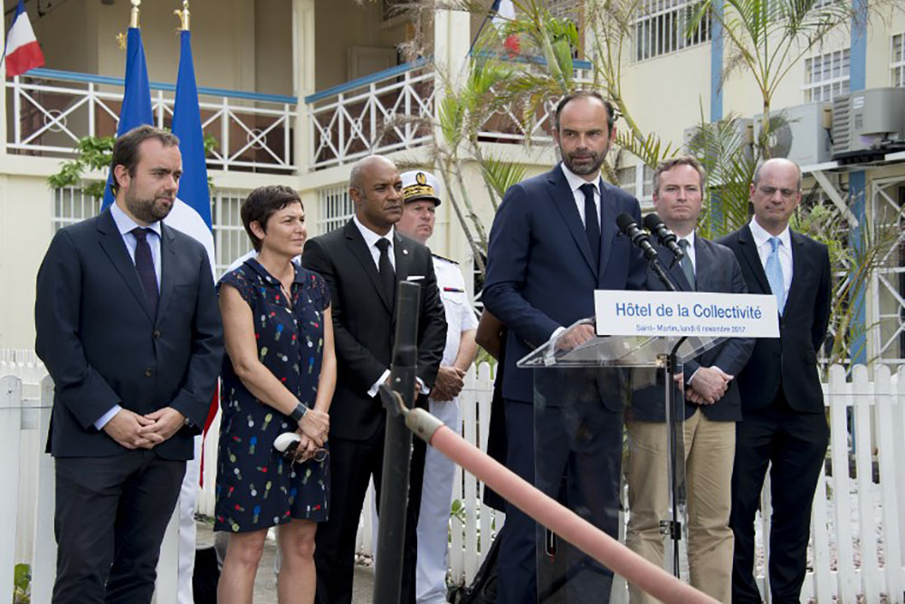 Irma: Philippe annonce de nouvelles aides pour St-Martin et St-Barthélemy