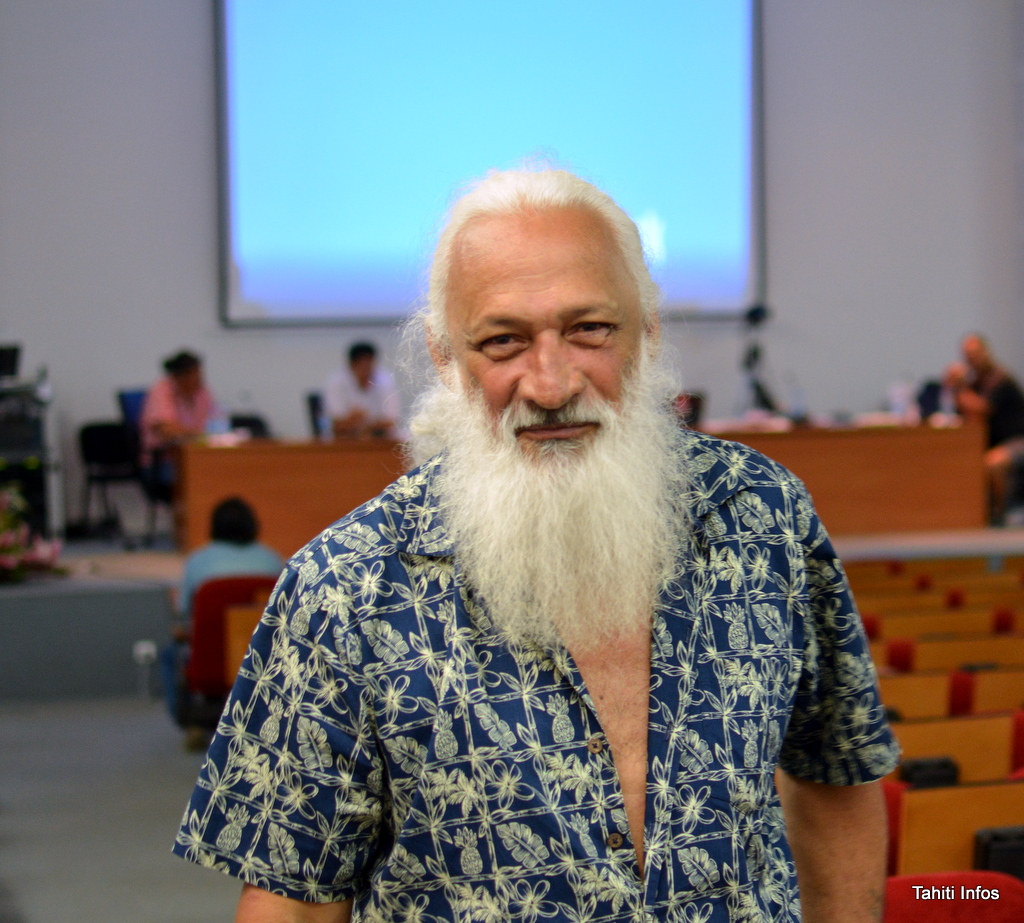 Ronald Terorotua, président d'honneur de O oe to oe rima.