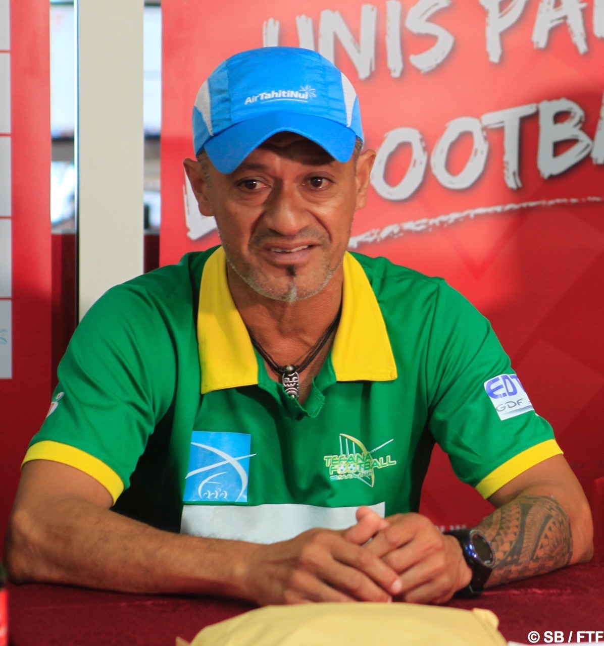 Pascal Vahirua, conseiller technique à Tefana
