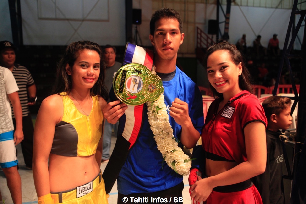 Tupuatea Grand Pittman fier d'avoir gagné sa ceinture