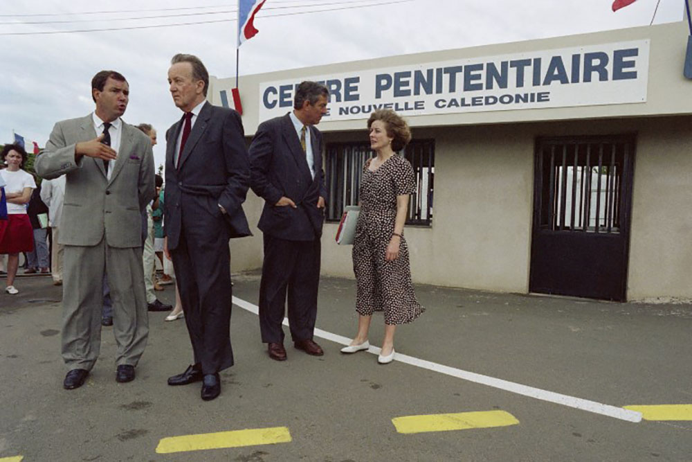 Photo d'archives de la prison de Nouméa.