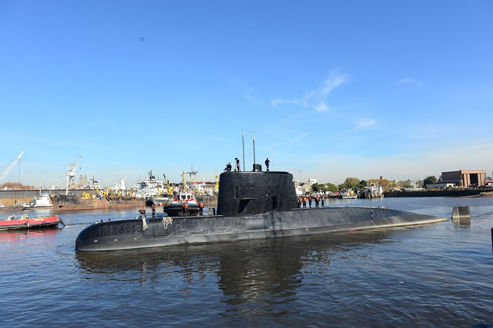 Toujours pas de nouvelles du sous-marin argentin, porté disparu depuis 5 jours