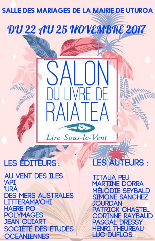 Livres : la fête continue à Raiatea-Taha’a