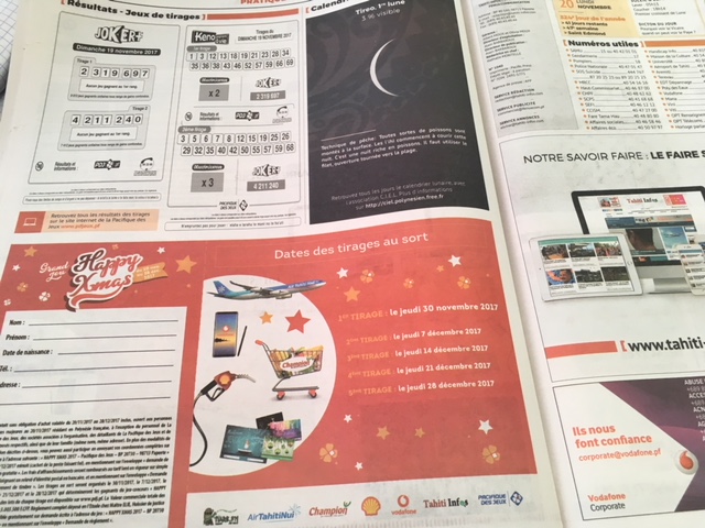 Grand Jeu Happy Xmas: gagnez de superbes cadeaux avec la Pacifique des jeux et Tahiti Infos