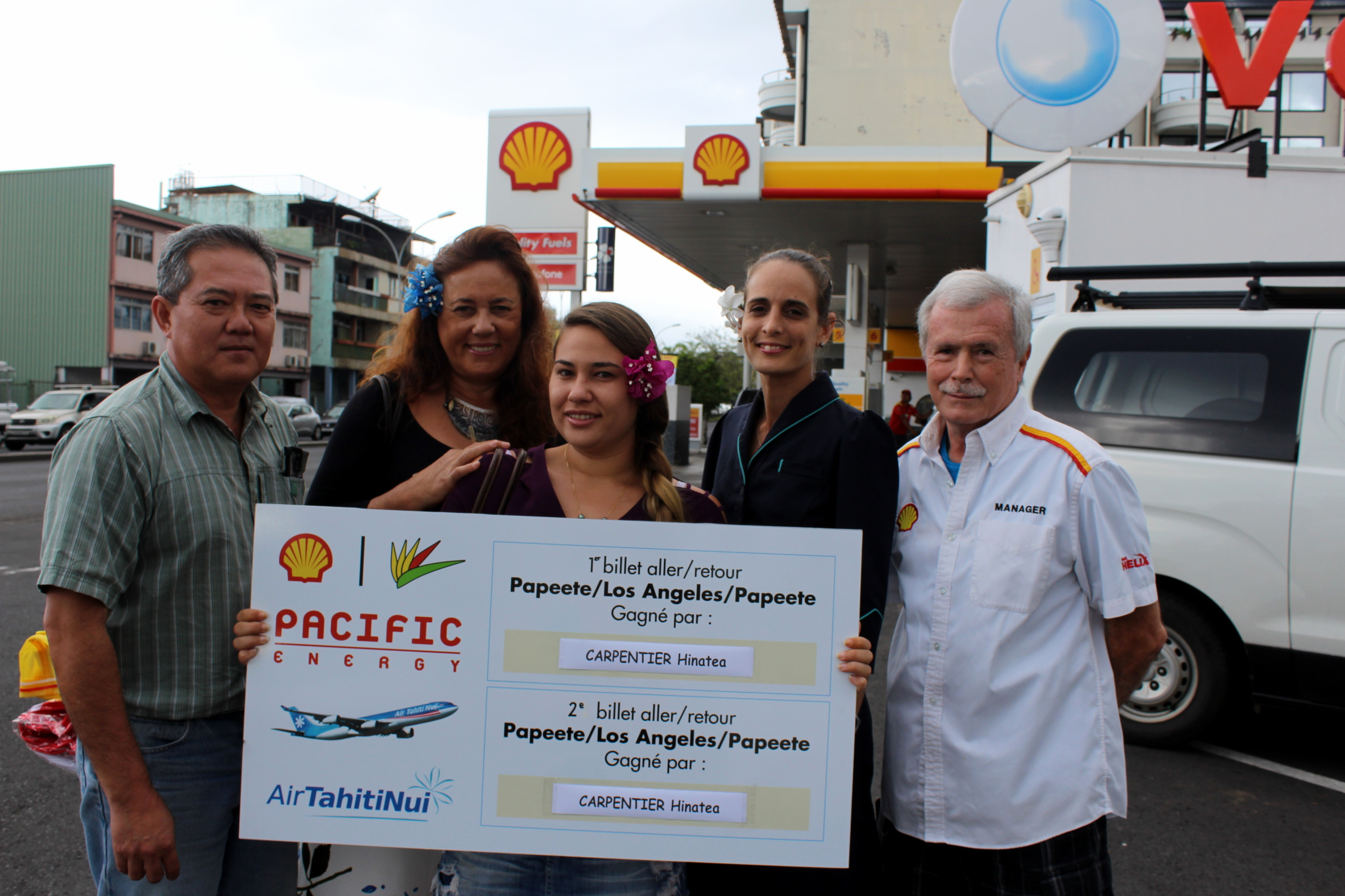 Jeu Shell Pacific : la chance sourit à Hinatea