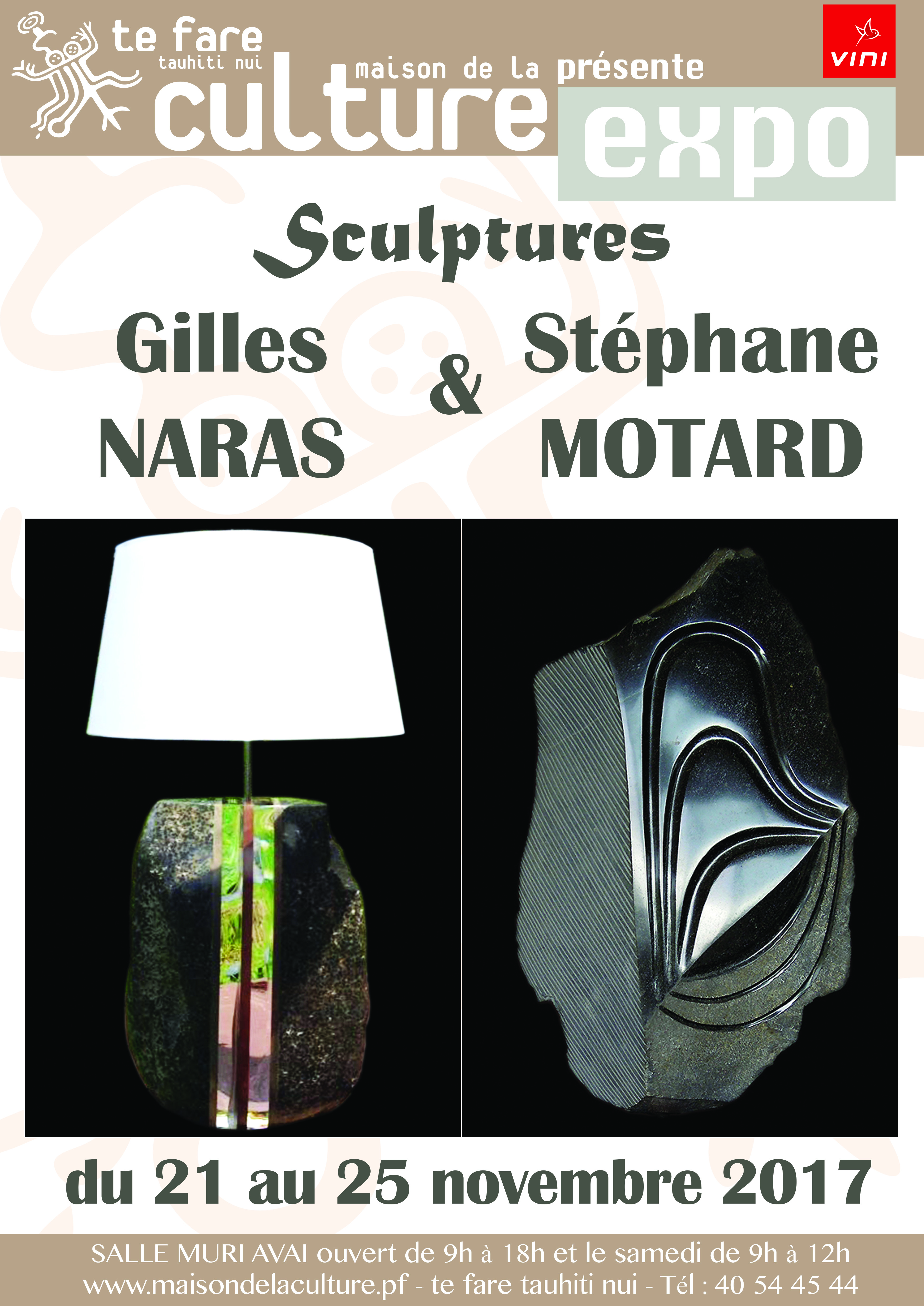 Les sculpteurs Gilles Naras et Stéphane Motard proposent une expo en duo