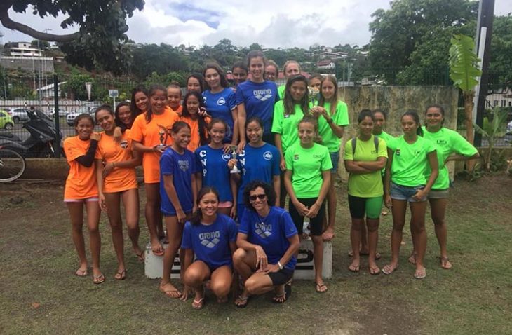 Le podium par équipe (filles)