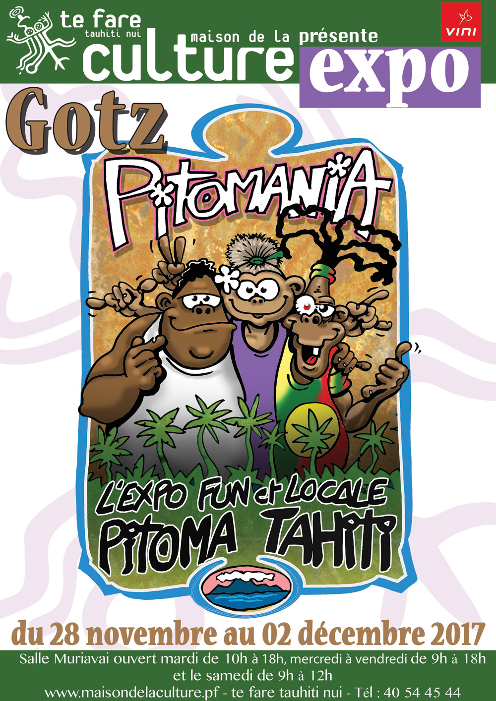 Pitomania l'expo qui présente Pito Ma, sa bande, son histoire et son milieu