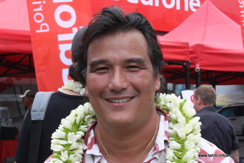 Patrick Moux, vice-président de Vodafone.