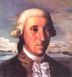 Domingo de Boenechea, premier Espagnol à avoir foulé le sol tahitien. Il y mourra subitement lors de sa deuxième expédition, le 20 janvier 1775. C’est lui qui emmena quatre Tahitiens en Amérique du Sud en décembre 1772.