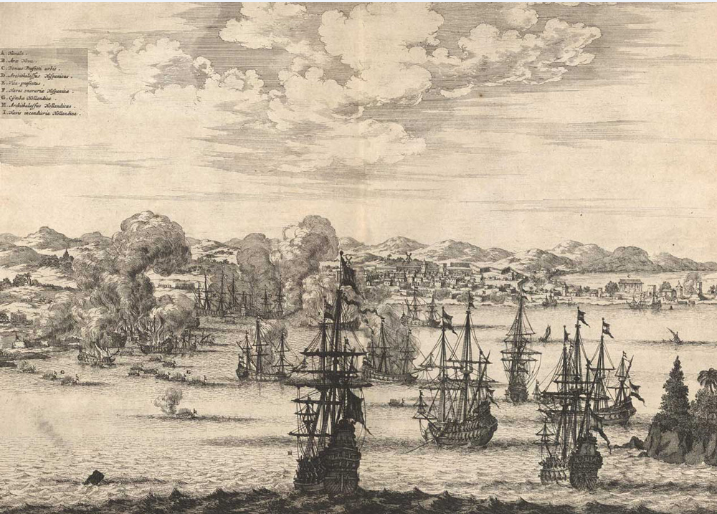 Le port de Callao, proche de Lima, à l’époque des explorations espagnols dans nos eaux.