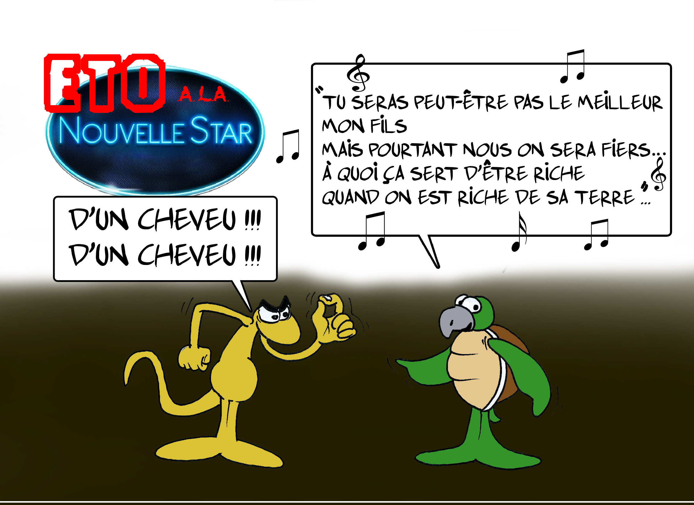 " Eto à la Nouvelle Star " par Munoz