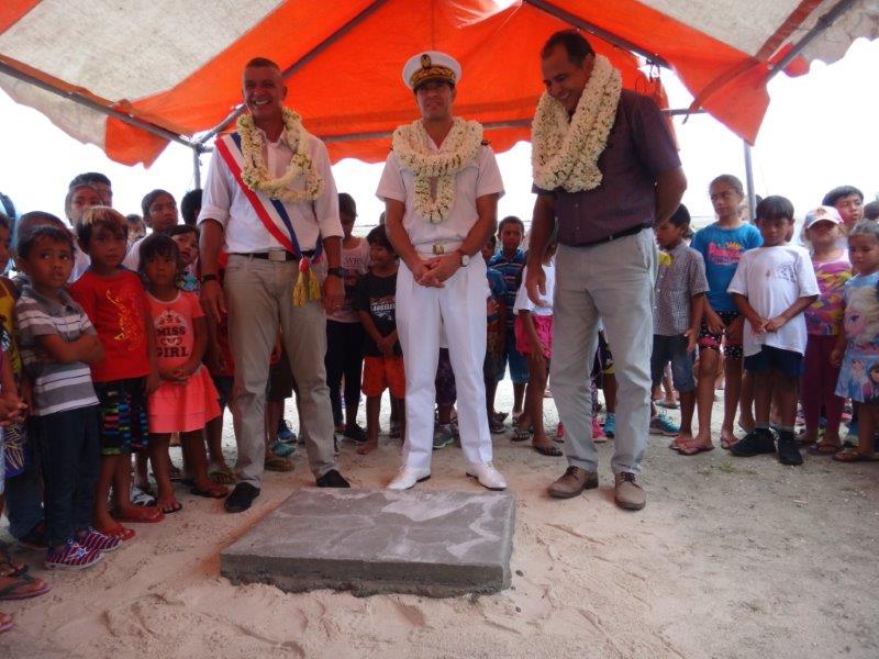 Maupiti : début des travaux pour la future école élémentaire