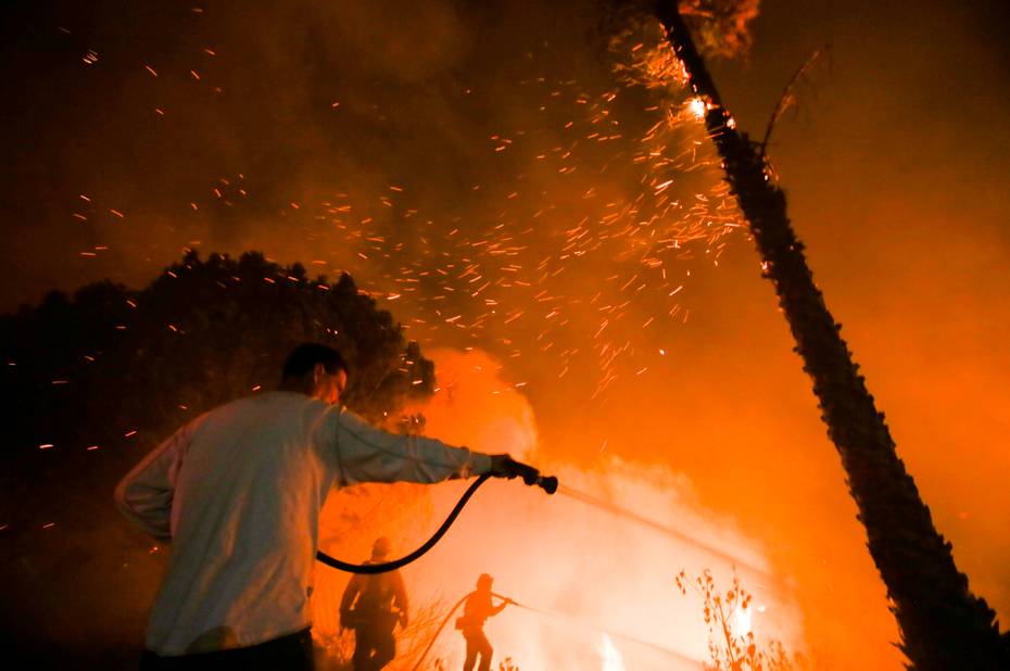 La Californie de nouveau la proie de flammes dévastatrices