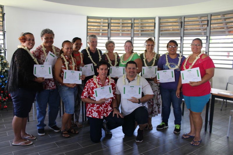 La deuxième promotion du  diplôme universitaire, intitulé « Infirmière et infirmier à compétences élargies en soins de santé primaire insulaire ».