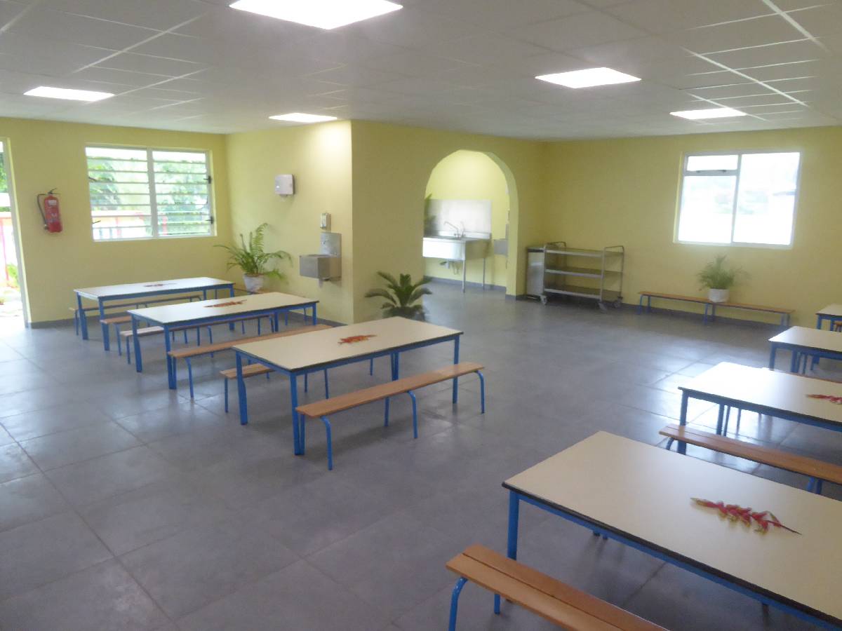 Rimatara : le réfectoire de l’école maternelle de Mutuaura inauguré