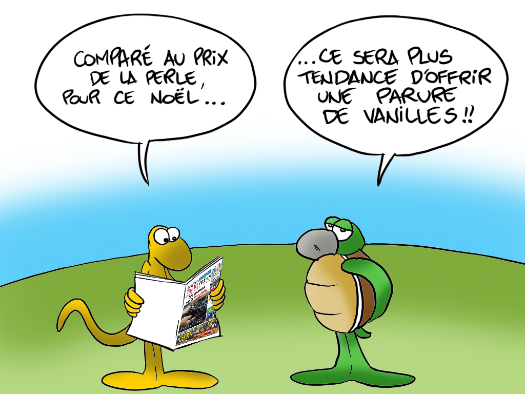 " Prix de la Vanille " vu par Munoz