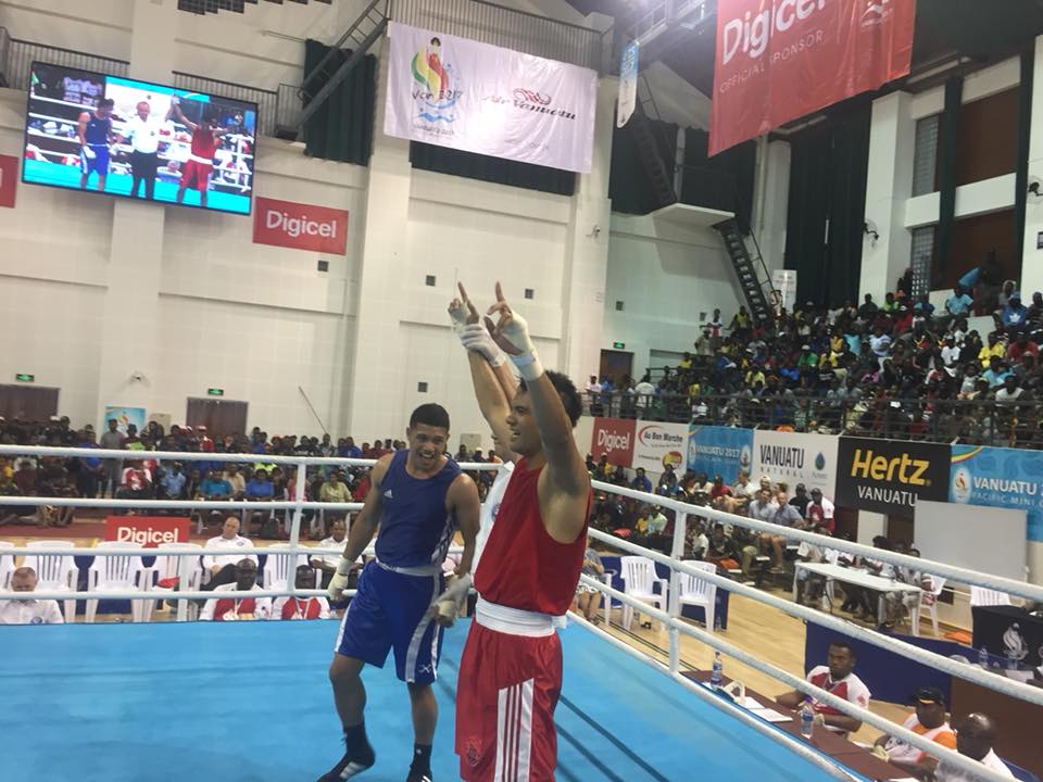 Boxe – Mini Jeux Vanuatu : Médailles assurées pour Neuffer, Atiu et Jubely