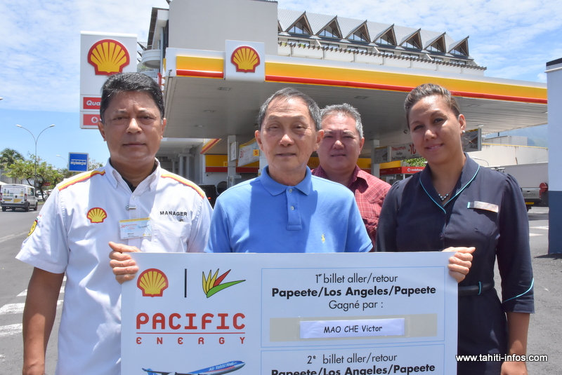 Jeu Shell-Pacific : Victor ira en Amérique avec sa femme et ses petits-enfants