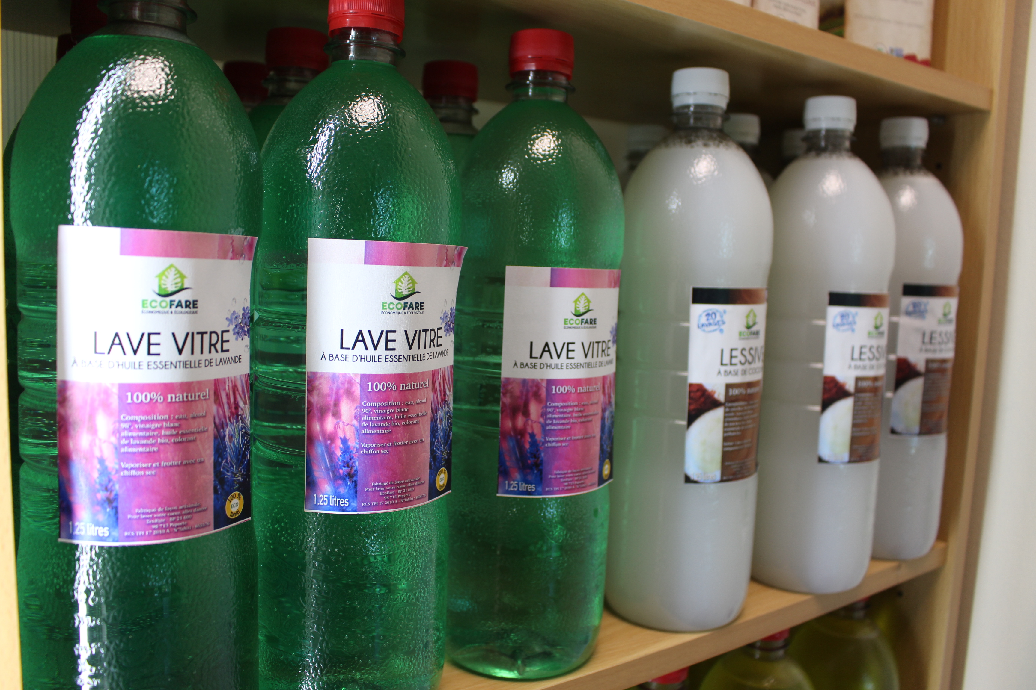 Eco Fare, la nouvelle marque de produits ménagers naturels (vendus en vrac)