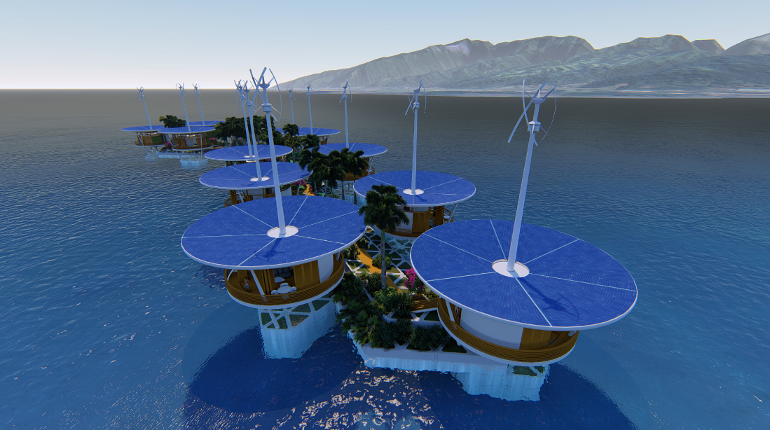 Cités flottantes : un projet en plusieurs vagues