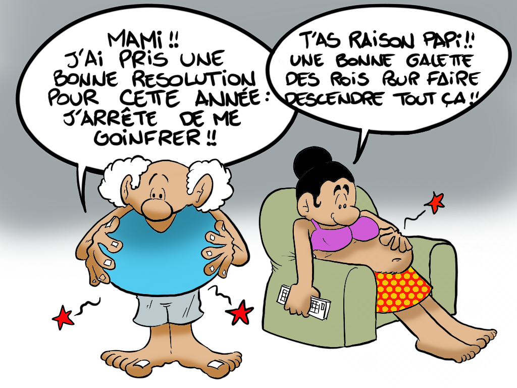 " Les bonnes résolutions " par Munoz