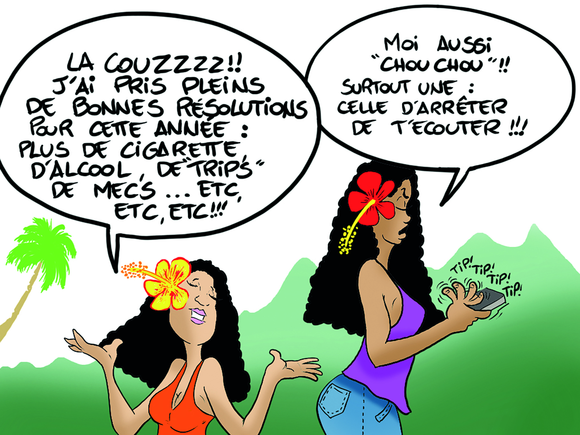" Les bonnes résolutions, suite " par Munoz