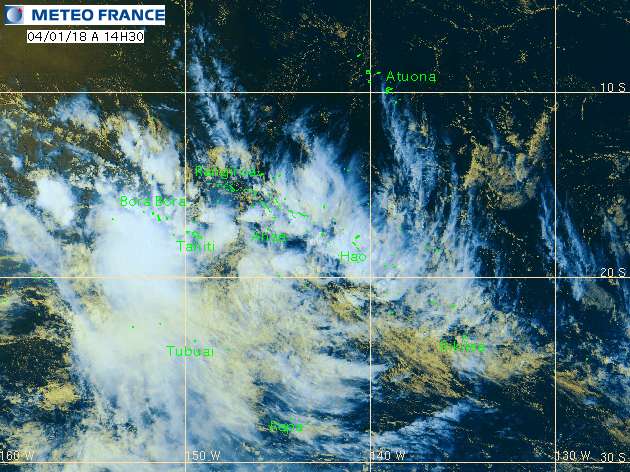Les fortes pluies s'intensifient sur la Société