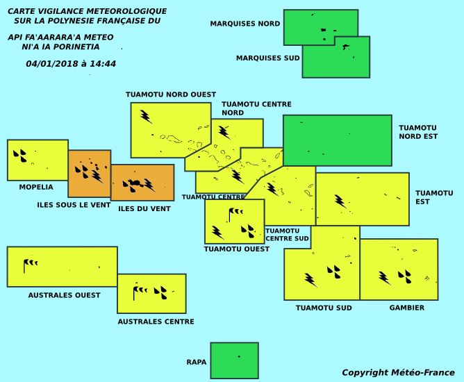 Vigilance météorologique de ce jeudi après-midi.