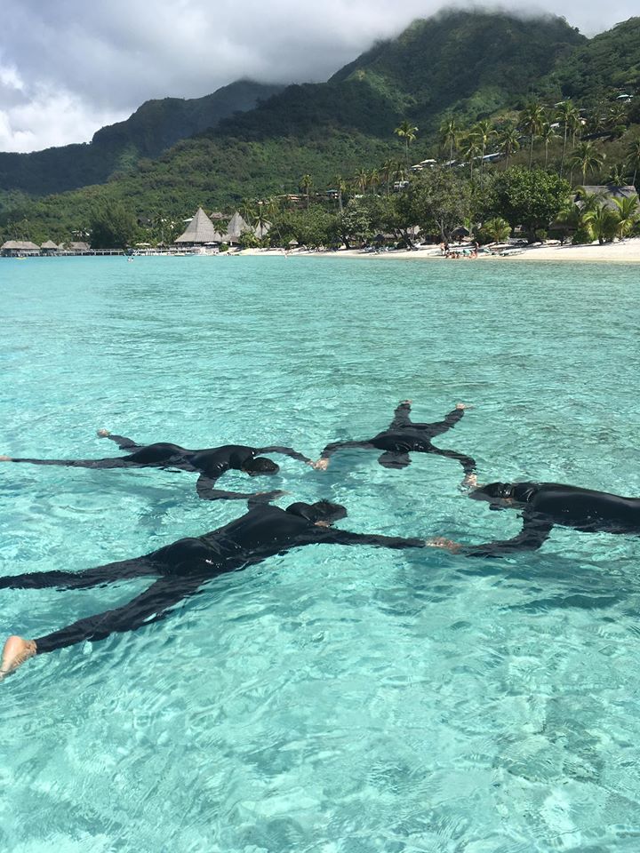 Exercice d'apnée statique