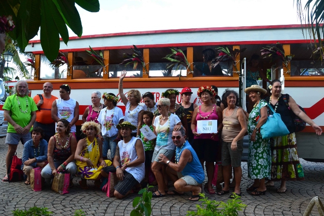 En 2017,  150 personnes avaient participé au Tere Fā'ati iā Tahiti-Nui.
