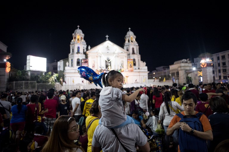 Une foule de catholiques à Manille pour suivre le Nazaréen Noir