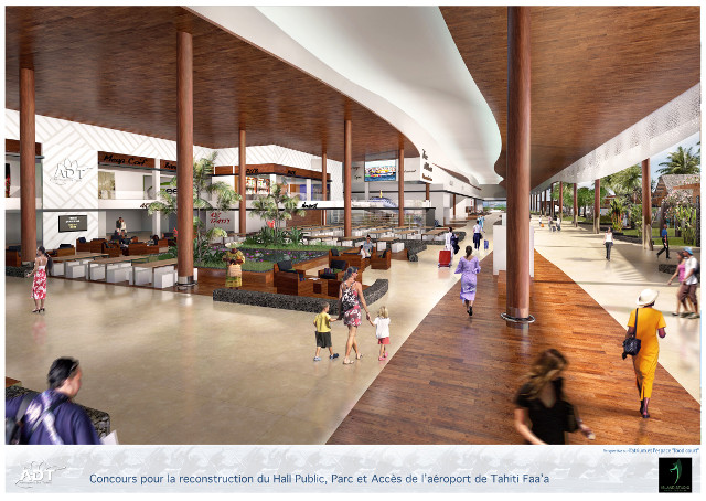 Le projet d'ADT prévoit d'agrandir le hall. Il devrait être construit en partie sur l'actuel dépose minute. Le fare des mama devrait être intégré dans le futur hall.