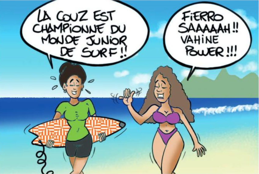 " Fierro championne du monde Pro junior de surf " par Munoz