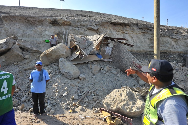 Pérou: un mort et 55 blessés dans un séisme de magnitude 7,3
