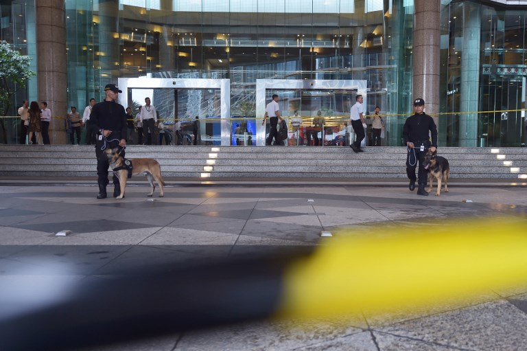 Effondrement d'une mezzanine à la Bourse de Jakarta: 75 blessés
