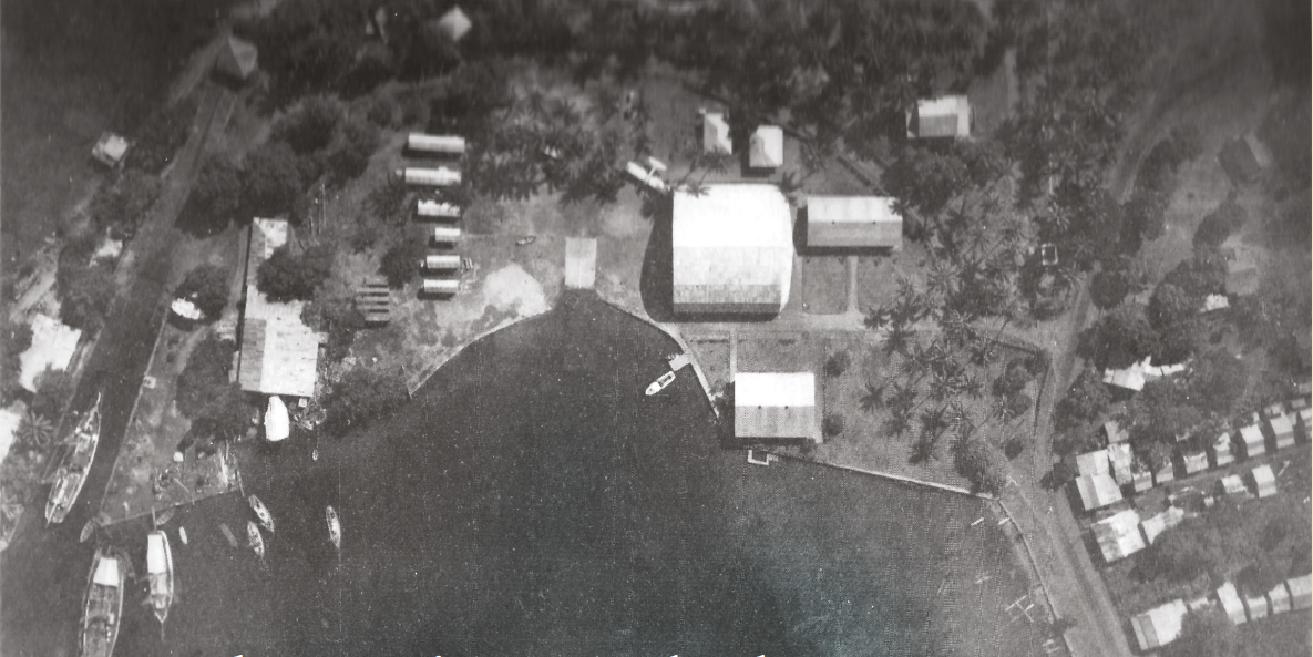 Vue générale de la base dont les infrastructures seront utilisées par le Grumann d’Air Tahiti. Crédit photo : Jean-Louis Saquet.