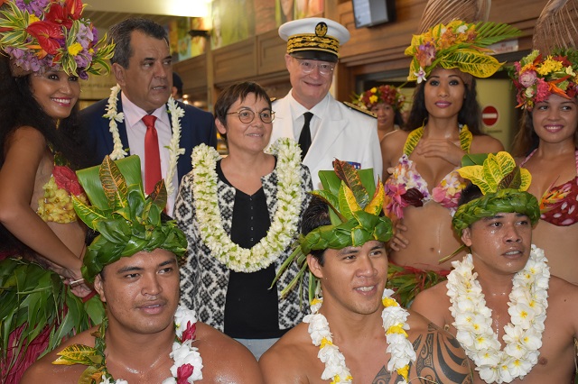 Annick Girardin, ministre des Outre-mer, au fenua pour cinq jours