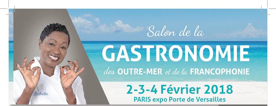Trois élèves cuisiniers au Salon de la gastronomie de l'outre-mer