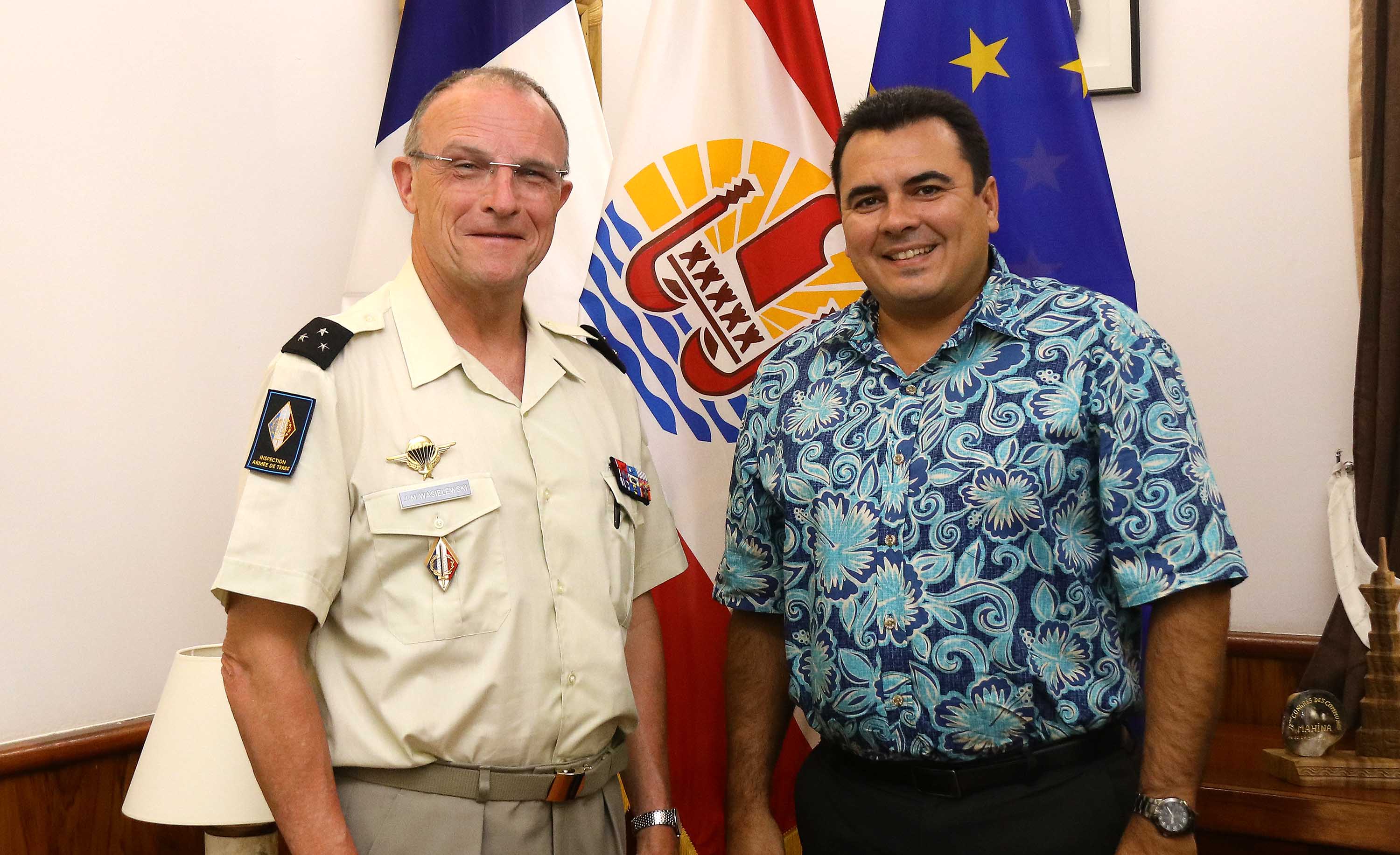 Entretien du Vice-Président avec le général de division Wasielewski