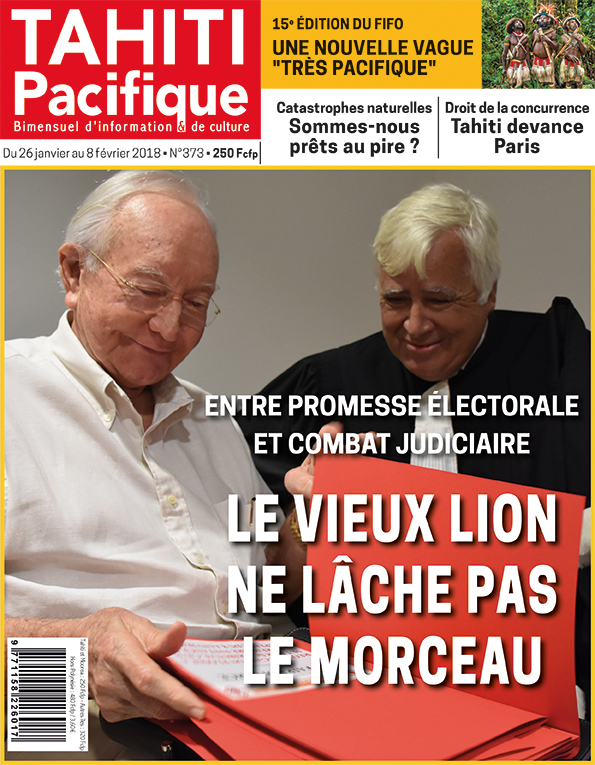 À la Une de Tahiti Pacifique, vendredi 26 janvier