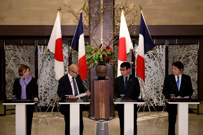 France et Japon s'engagent à faire pression commune sur Pyongyang